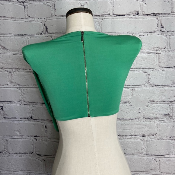 Kiki Riki top small green shoulder pads - Picture 4 of 7